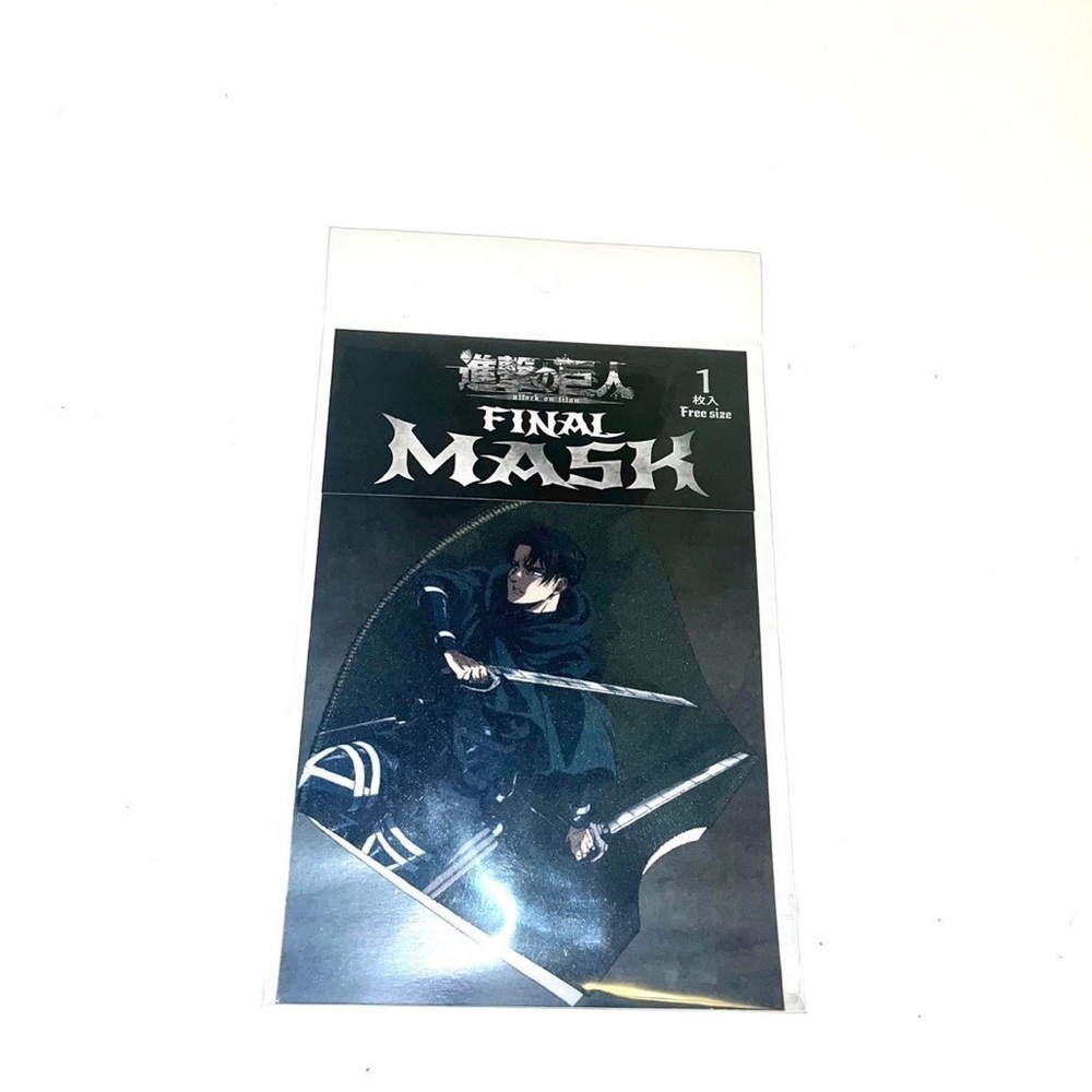 Attack on Titan Levi face mask